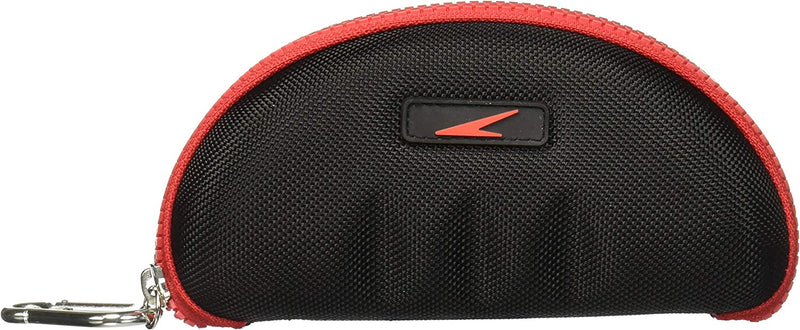 Speedo Unisex Swim Goggle Protective Case Black/Red, One Size Sporting Goods > Outdoor Recreation > Boating & Water Sports > Swimming > Swim Goggles & Masks Speedo   