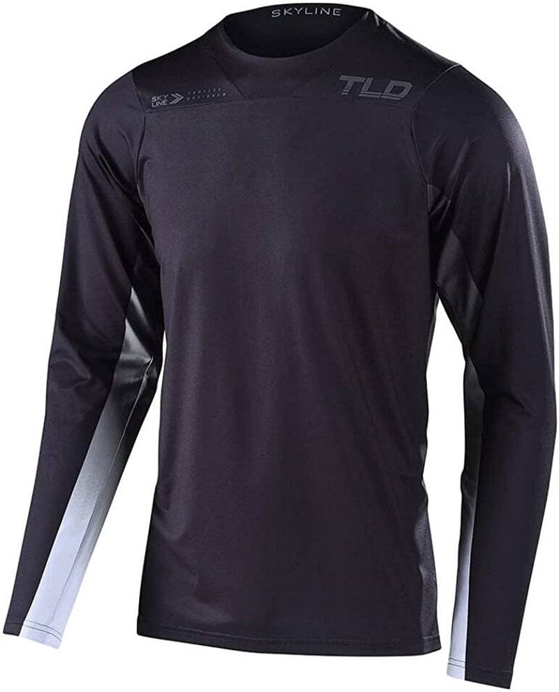 Troy Lee Designs Cycling MTB Bicycle Mountain Bike Jersey Shirt for Men, Skyline Tie Dye LS Sporting Goods > Outdoor Recreation > Cycling > Cycling Apparel & Accessories Troy Lee Designs Gray X-Large 