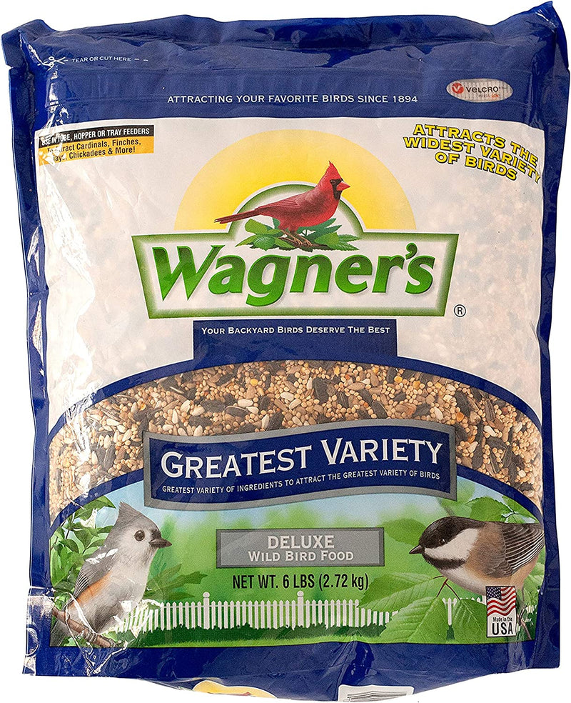 Wagner'S 62059 Greatest Variety Blend Wild Bird Food, 16-Pound Bag Animals & Pet Supplies > Pet Supplies > Bird Supplies > Bird Food Wagner's Bird Food 6-Pound Bag 