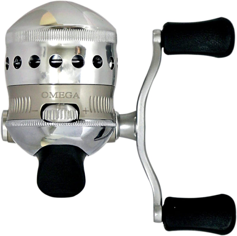 Zebco Omega Spincast Fishing Reel, 7 Bearings (6 + Clutch), Instant Anti-Reverse with a Smooth Dial-Adjustable Drag, Powerful All-Metal Gears and Spare Spool Sporting Goods > Outdoor Recreation > Fishing > Fishing Reels Zebco Brands Size 30 Reel  