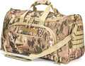 Tactical Military Duffle Bag Gym Bag Travel Sports Bag Outdoor Small Duffel Bag for Men Home & Garden > Household Supplies > Storage & Organization XWL SPORTS Multicam-B  