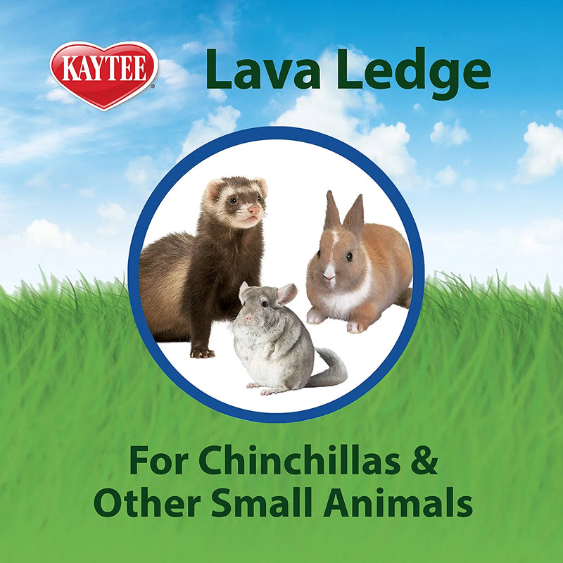 Kaytee Lava Ledge for Attaching to Small Pet Animal Wire Habitats Animals & Pet Supplies > Pet Supplies > Bird Supplies > Bird Toys Kaytee   