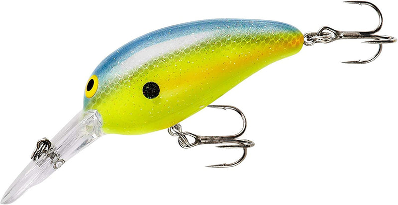 Norman Lures Middle N Mid-Depth Crankbait Bass Fishing Lure, 3/8 Ounce, 2 Inch Sporting Goods > Outdoor Recreation > Fishing > Fishing Tackle > Fishing Baits & Lures Norman Chartreuse Sexy Shad  