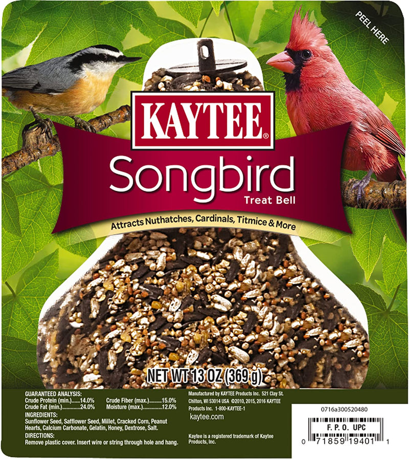 Kaytee Nut and Fruit Seed Treat Bell, 15-Ounce Animals & Pet Supplies > Pet Supplies > Bird Supplies > Bird Food Central Garden & Pet Songbird  