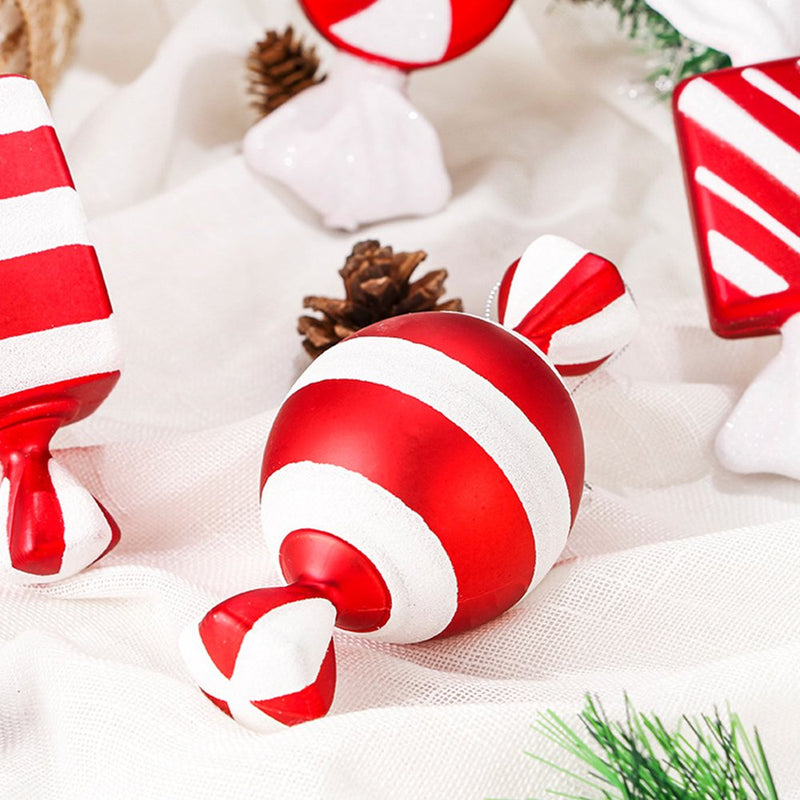 Christmas Lollipop Ornaments, Christmas Candies Polymer Clay Ornament, Xmas Decor Candy Cane Hanging Decorations, Sweets Candy Pendant Xmas Tree Party Supplies by PAKASEPT Home Home & Garden > Decor > Seasonal & Holiday Decorations& Garden > Decor > Seasonal & Holiday Decorations PAKASEPT   