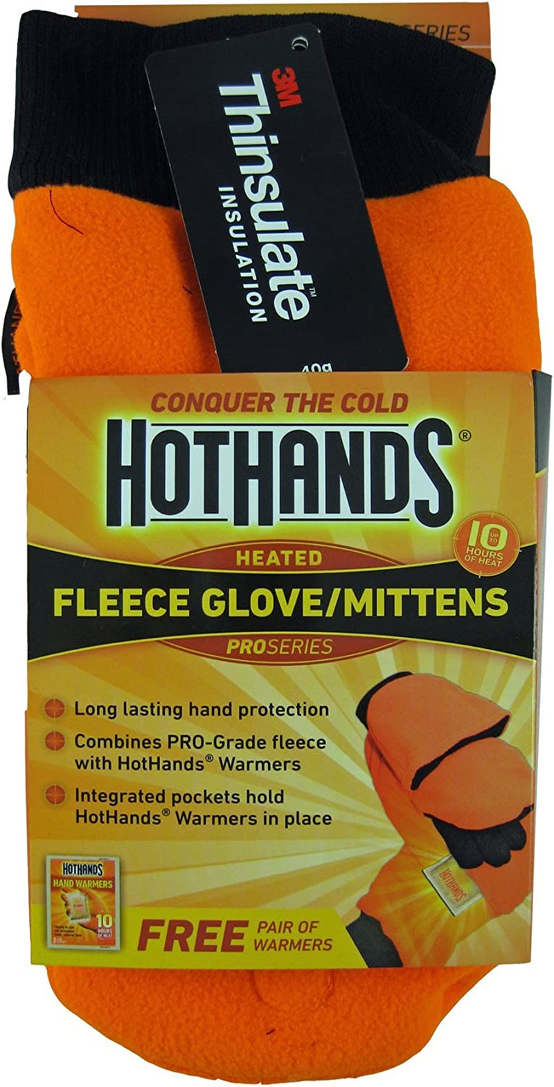 Hothands Heated Fleece Glove / Mittens Home & Garden > Lighting > Lighting Fixtures HotHands   