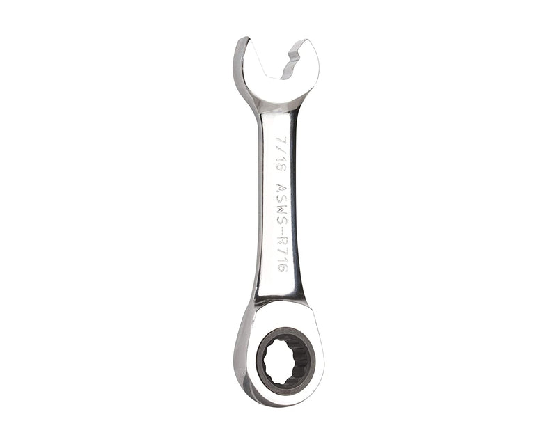 Jonard Tools ASW-716, Double Ended Speed Wrench, Angled Head, 7/16" Sporting Goods > Outdoor Recreation > Fishing > Fishing Rods Jonard Industries Box End, 3 3/4" Length 7/16" 
