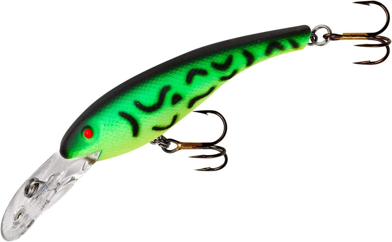 Cotton Cordell Wally Diver Walleye Crankbait Fishing Lure Sporting Goods > Outdoor Recreation > Fishing > Fishing Tackle > Fishing Baits & Lures Pradco Outdoor Brands Fire Tiger 3 1/8", 1/2 oz 