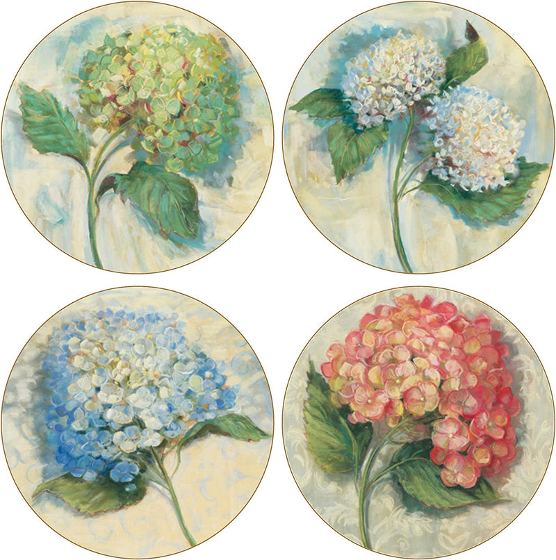 Coasterstone Hydrangeas Absorbent Coasters, 4-1/4-Inch, Set of 4 Home & Garden > Kitchen & Dining > Barware CoasterStone   
