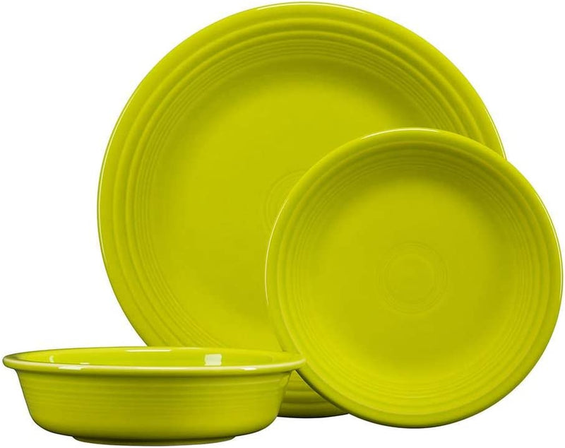Fiesta 3-Pc. Classic Dinnerware Set Lemongrass Home & Garden > Kitchen & Dining > Tableware > Dinnerware Fiesta   