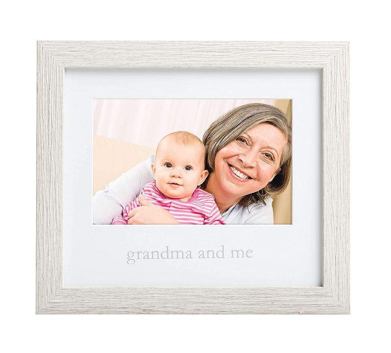 Kate & Milo Me and My Grandma Picture Frame, Best Grandma Ever Mother’S Day Keepsake, Grandparent’S Day Photo Frame Accessory, Gray Home & Garden > Decor > Picture Frames Kate & Milo Rustic Grandma and Me Frame  