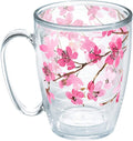 Tervis Made in USA Double Walled Sakura Japanese Cherry Blossom Insulated Tumbler Cup Keeps Drinks Cold & Hot, 24Oz, Classic - Lidded Home & Garden > Kitchen & Dining > Tableware > Drinkware Tervis Classic - Unlidded 16oz Mug 