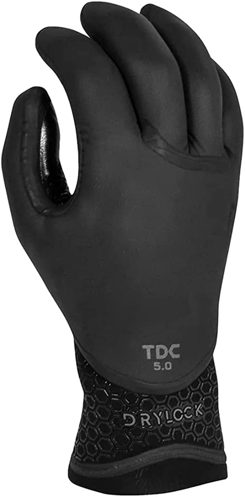 XCEL Drylock Texture Skin 5 Finger Glove 5Mm Sporting Goods > Outdoor Recreation > Boating & Water Sports > Swimming > Swim Gloves XCEL Black Medium 