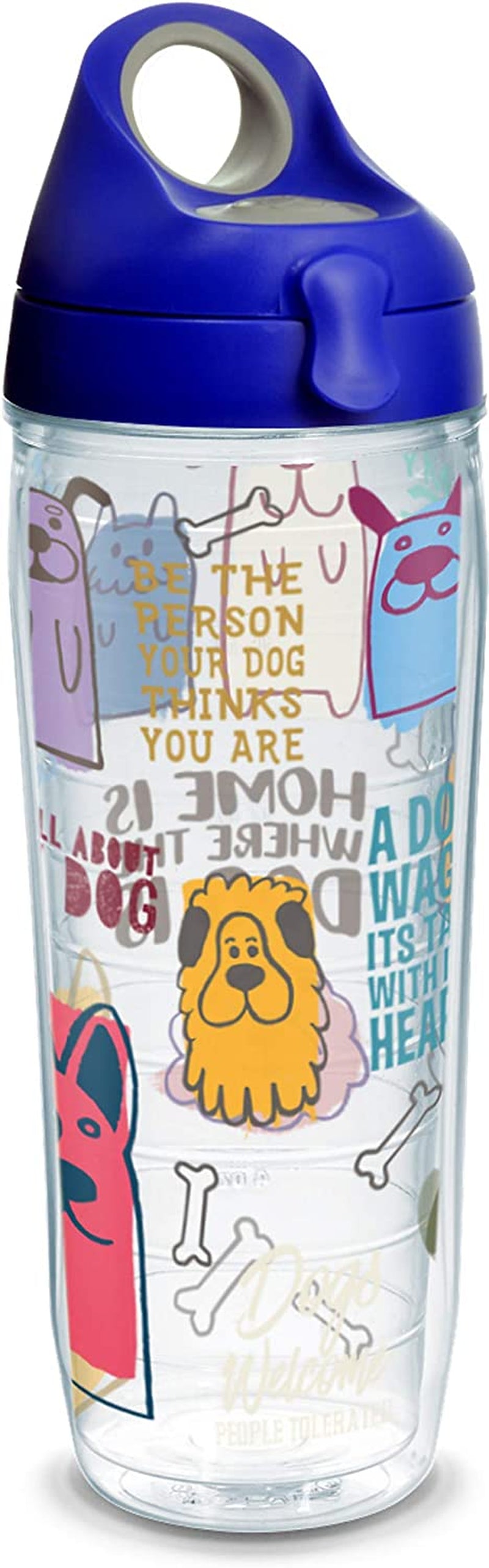 Tervis Triple Walled Dog Sayings Insulated Tumbler Cup Keeps Drinks Cold & Hot, 30Oz, Stainless Steel Home & Garden > Kitchen & Dining > Tableware > Drinkware Tervis Classic Contemporary 