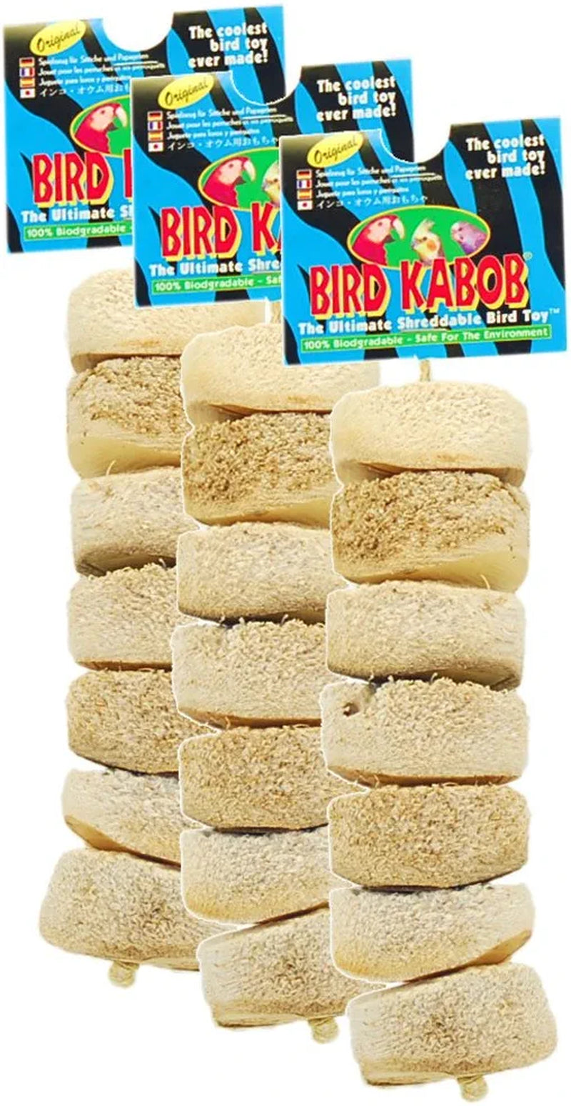 Wesco Pet Original Bird Kabob Shreddable Bird Toy (3 Pack)  Wesco   