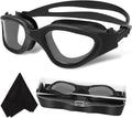 Polarized Swimming Goggles Swim Goggles anti Fog anti UV No Leakage Clear Vision for Men Women Adults Teenagers Sporting Goods > Outdoor Recreation > Boating & Water Sports > Swimming > Swim Goggles & Masks WIN.MAX All Black/Non-polarized Clear Lens  