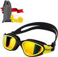 Focevi Swimming Goggles for Men/Women,Anti-Fog Anti-Uv Adult Swim Goggles, Boys/Girls/Youth Swim Goggles, Swimming Glasses