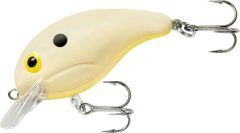 Bandit Series 100 Crankbait Bass Fishing Lures, Dives to 5-Feet Deep, 2 Inches, 1/4 Ounce Sporting Goods > Outdoor Recreation > Fishing > Fishing Tackle > Fishing Baits & Lures Pradco Outdoor Brands Bone Orange Belly  