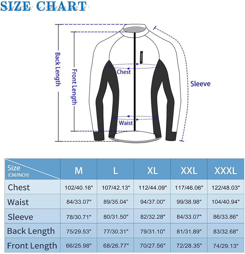 Cycling Jersey for Men, Full or 1/4 Zip Mountain Road Bike Bicycle Shirts Long or Short Sleeve Riding MTB Top with Pocket Sporting Goods > Outdoor Recreation > Cycling > Cycling Apparel & Accessories FEIXIANG   