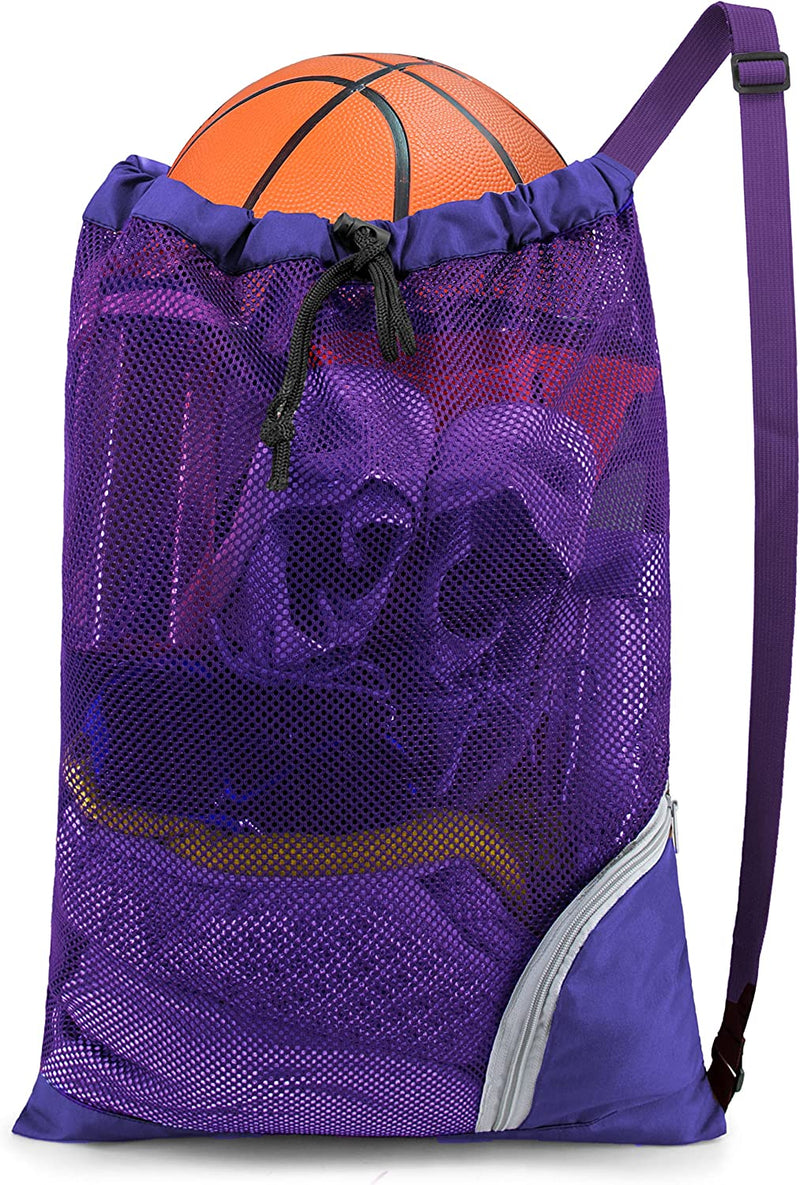 Beegreen Drawstring Backpack for Men Women Athletic Gym Sports Workout Beach Swim Sporting Goods > Outdoor Recreation > Boating & Water Sports > Swimming BeeGreen Purple  