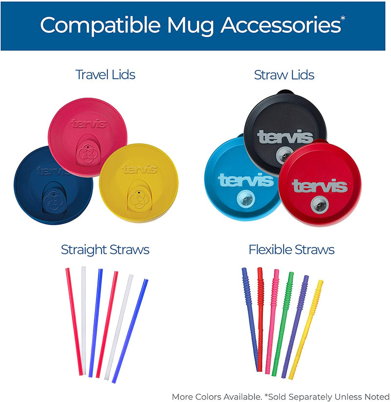 Tervis My Kids Have Paws Made in USA Double Walled Insulated Tumbler Cup Keeps Drinks Cold & Hot, 16Oz Mug, Clear Home & Garden > Kitchen & Dining > Tableware > Drinkware Tervis   