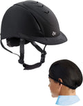 Unknown Equestrian-Helmets Deluxe Schooler Lightweight Low Profile Sporting Goods > Outdoor Recreation > Fishing > Fishing Rods ENGLISH RIDING SUPPLY Black + 2 Hair Nets XXSmall/XSmall 