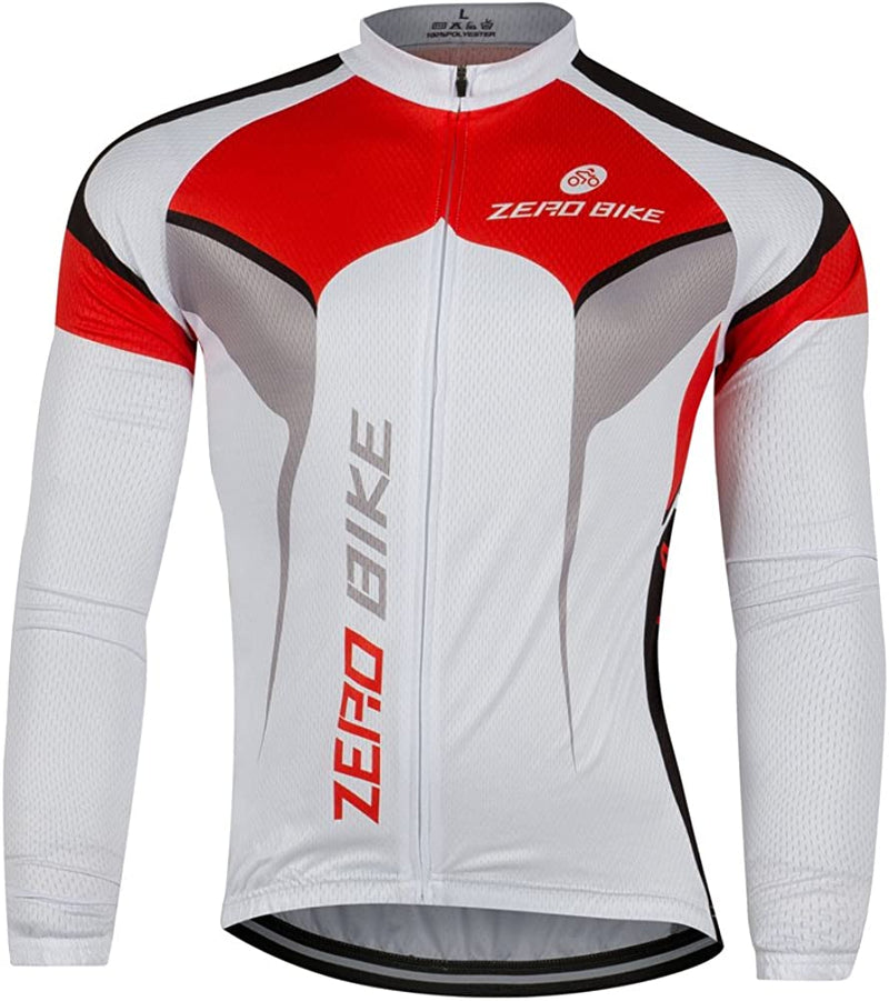 ZEROBIKE Men'S Breathable Long Sleeve Cycling Jersey Fast Drying Mesh Cycling Cloting Road Mountain Biking Breathable Vest Sporting Goods > Outdoor Recreation > Cycling > Cycling Apparel & Accessories ZEROBIKE Type 6 XX-Large 