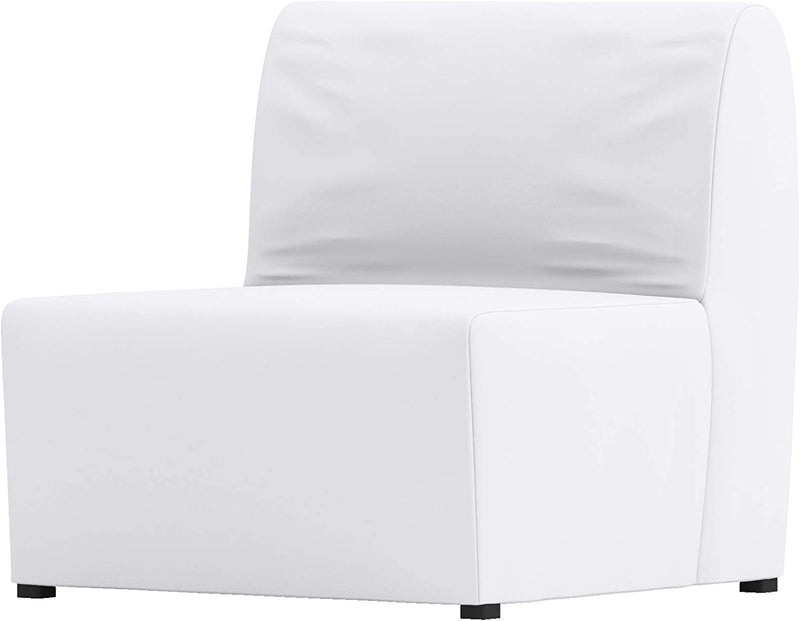 The Dense Cotton Lycksele Chair Bed Sofa Replacement Is Custom Made for IKEA Lycksele Single Sleeper or Futon. a Lycksele Slipcover Replacement (Light Gray) Home & Garden > Decor > Chair & Sofa Cushions Sofa Renewal White  