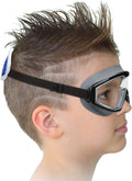 Kids Swim Goggles, Toddler Goggles, Swimming Goggles No Tangle / Bungee Strap Age 3-14 Sporting Goods > Outdoor Recreation > Boating & Water Sports > Swimming > Swim Goggles & Masks RUIGAO Kids Mask - Black Shark  