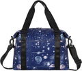 HUA ANGEL Weekend Bag-Unisex Travel Duffel Bag Overnight Carry on Bag Medium Size Gym Sports Fitness Tote Bag with Strap Home & Garden > Household Supplies > Storage & Organization HUA ANGEL Starry Sky Pattern  