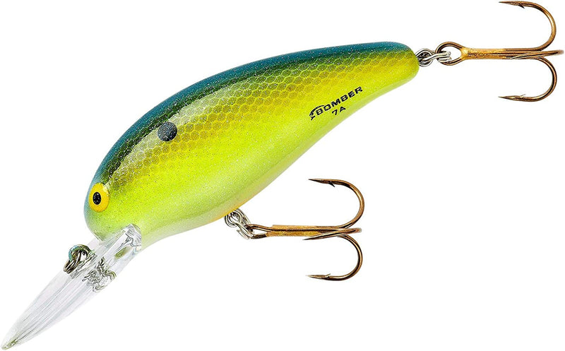BOMBER Lures Model a Crankbait Fishing Lure Sporting Goods > Outdoor Recreation > Fishing > Fishing Tackle > Fishing Baits & Lures BOMBER Foxy Lady 1/4 oz 