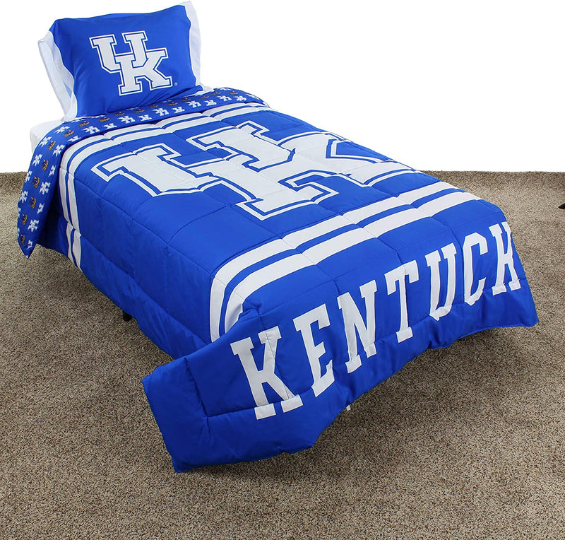 College Covers Everything Comfy Georgia Bulldogs Reversible Big Logo Soft and Colorful Comforter, Twin Home & Garden > Linens & Bedding > Bedding > Quilts & Comforters College Covers Kentucky Wildcats Twin 