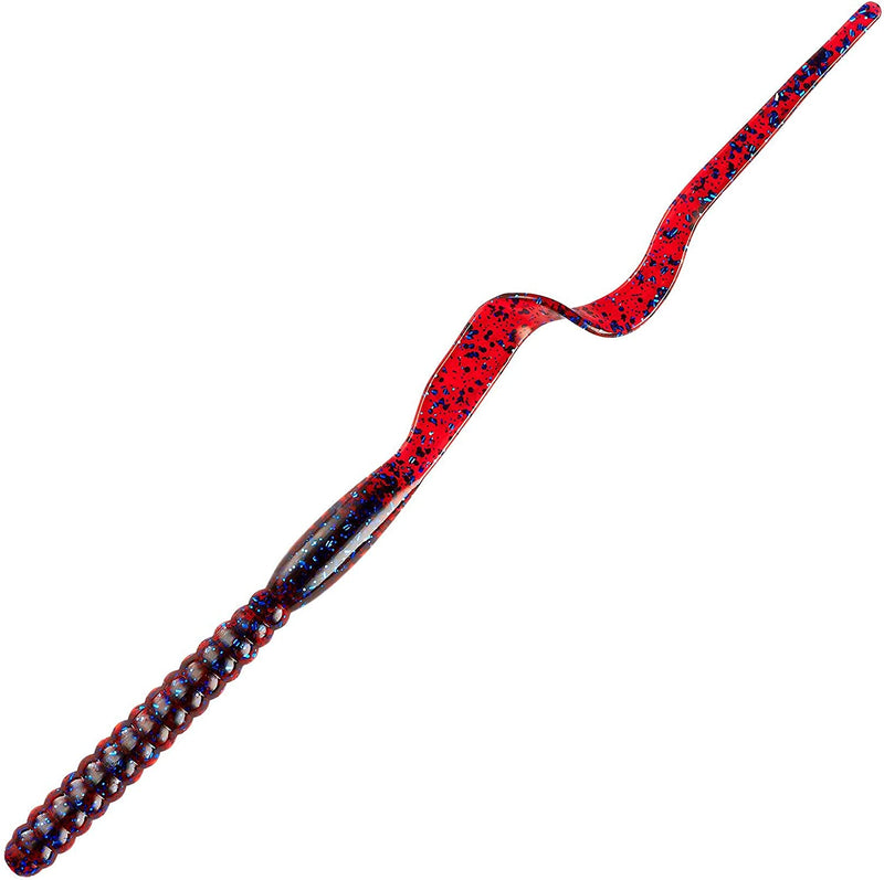 YUM Ribbontail Worm Curly-Tail Swim-Bait Bass Fishing Lure Sporting Goods > Outdoor Recreation > Fishing > Fishing Tackle > Fishing Baits & Lures Pradco Outdoor Brands Plum 7.5" 
