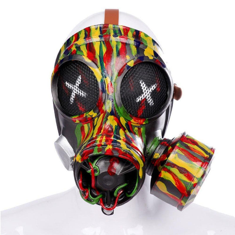 Spdoo Punk Gas Mask Cosplay Prop Steampunk Dress up for Party Masquerade Apparel & Accessories > Costumes & Accessories > Masks XOD829   