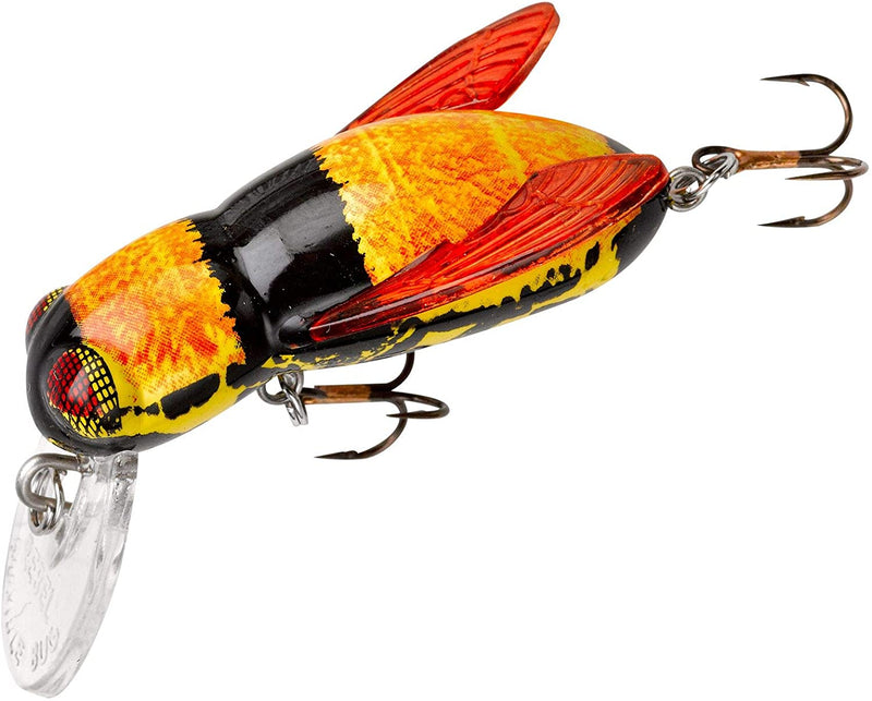 Rebel Lures Bumble Bug Topwater / Crankbait Fishing Lure, 1 1/2 Inch, 7/64 Ounce Sporting Goods > Outdoor Recreation > Fishing > Fishing Tackle > Fishing Baits & Lures Pradco Outdoor Brands Bumble Bee 1 1/2-Inch 