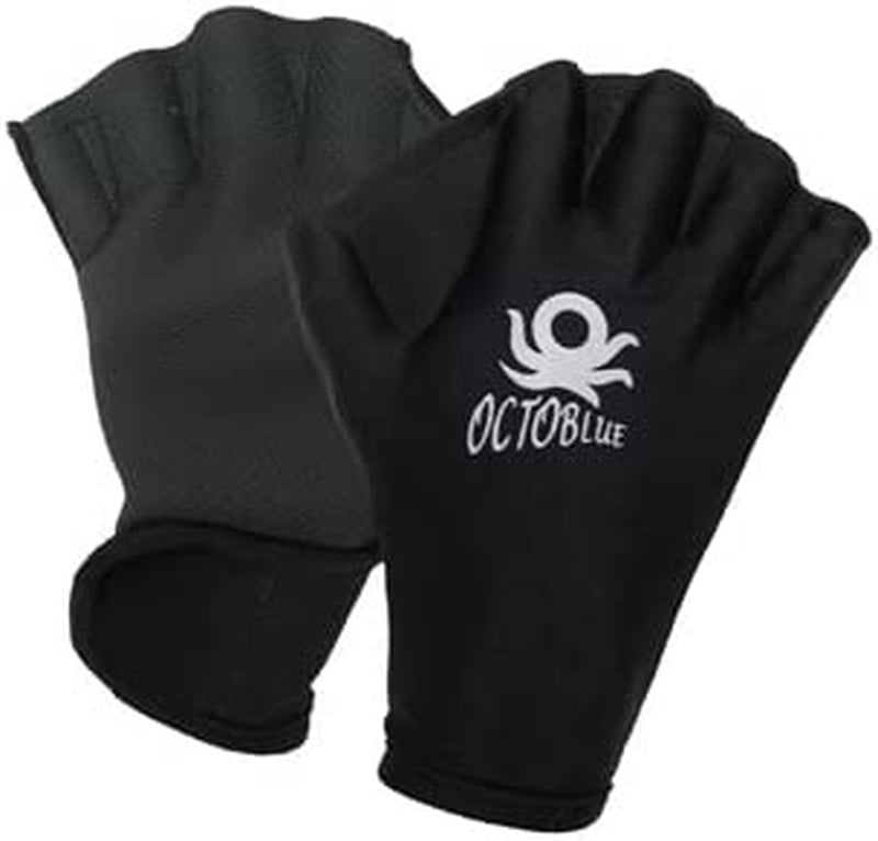 Swimming Gloves with Webbed Fingers Snorkeling, Surfing Octo Blue, Surf Gloves, Surfing Gloves, Surfers Gloves, Snorkeling Gloves, Scuba Gloves, Dive Gloves, Swimmers Gloves, Swim Gloves, Aquatic Gloves Sporting Goods > Outdoor Recreation > Boating & Water Sports > Swimming > Swim Gloves Octo Blue Men's SM, Women's MD  