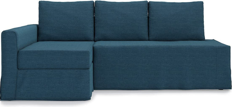 TLYESD Easy Fit Friheten Sleeper Sofa Cover Replacement for Couch Cover IKEA Friheten 3 Seat Sofa Bed Slipcover ,Friheten Sleeper Sofa Cover (Chaise on Left- Face to Sofa) Home & Garden > Decor > Chair & Sofa Cushions TLYESD Polyester-navy Blue Left Chaise 