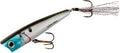 Rebel Lures Pop-R Topwater Popper Fishing Lure Sporting Goods > Outdoor Recreation > Fishing > Fishing Tackle > Fishing Baits & Lures Pradco Outdoor Brands Silver Shiner Super Pop-r (5/16 Oz) 
