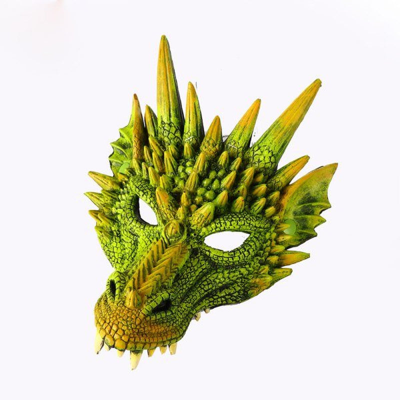 Cosplay Masquerade Face Mask Dragon Mask Cosplay Costume Christmas Halloween Carnival Party for Men Women Apparel & Accessories > Costumes & Accessories > Masks EFINNY   