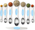 Measuring Cups and Spoons Set Piece,Stainless Steel Measuring Spoons and Cups with Magnetic for Kitchen Cooking Oil Salt Sauce Vinegar Flour Sater Measuring Tools…