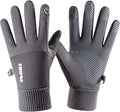Firzero Winter Gloves for Men Women, Breathable Thermal Gloves Touch Screen Warm Glove Liners Cold Weather Thermal Gloves for Outdoor Cycling Driving Sports Sporting Goods > Outdoor Recreation > Winter Sports & Activities Firzero Gray X-Large 