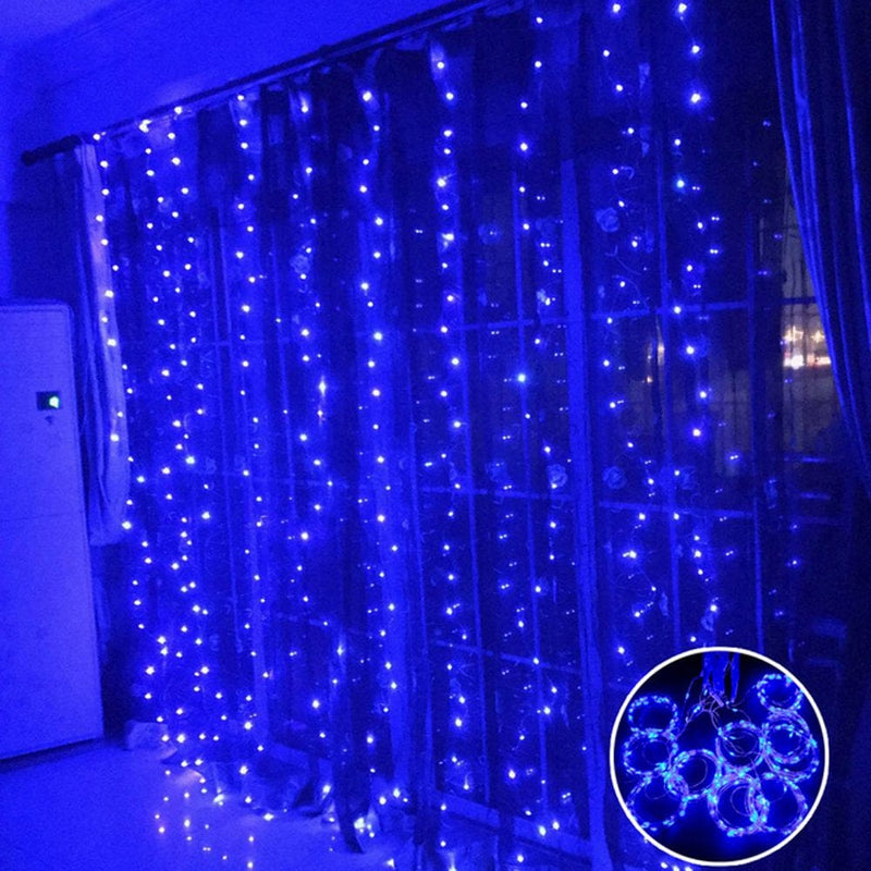 8 Colors Changing Curtain Lights, 2-Pack Each 9.8 X 9.8 Feet Lighted, 8 Modes with Remote, Backdrop Wall Window Hanging Fairy String Lights for Bedroom Christmas Valentine’S Day Decor Home & Garden > Decor > Seasonal & Holiday Decorations Best Lights21122854   