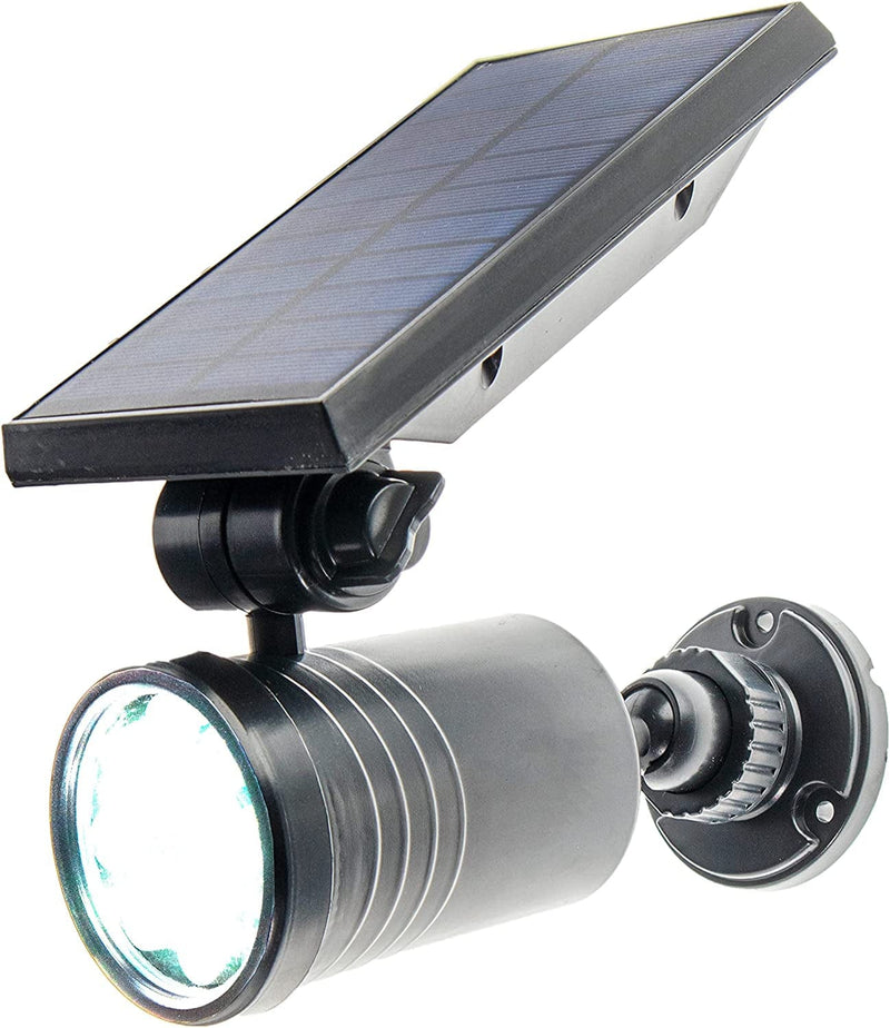 8 LED Solar Powered Motion Security Sensing Spotlight - Outdoor IP66 Waterproof, 360°Rotatable 1400LM Warm Bright White Floodlight (2Pc) Home & Garden > Lighting > Flood & Spot Lights 5 STAR SUPER DEALS 2pc  
