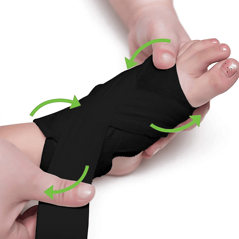 (8-Pack) Black Sports Medical Athletic Tape - No Sticky Residue & Easy to Tear - for Athletes, Trainers & First Aid Injury Wrap: Fingers Ankles Wrist - 1.5 Inch x 15 Yards per Roll (45ft Rolls) Sporting Goods > Outdoor Recreation > Winter Sports & Activities Hampton Adams   