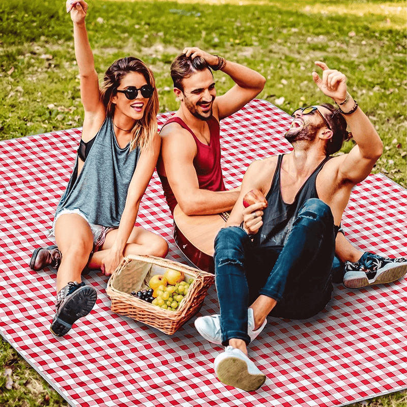 80”x60”Foldable Waterproof Picnic Blankets，Beach Blanket，Beach mat,Beach Blankets Sand mat, Camping Classic Compact Foldable Outdoor, Large sandproof Lightweight Outdoor Blankets, Park Blanket Home & Garden > Lawn & Garden > Outdoor Living > Outdoor Blankets > Picnic Blankets TONDAZHIYO   