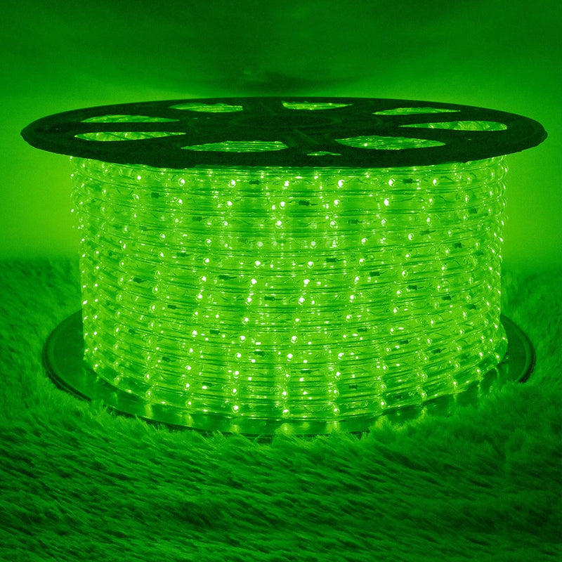 LED Rope Lights 110V Waterproof Connectable String Lights for Indoor Outdoor Garden Decorative Lighting Green Home & Garden > Decor > Seasonal & Holiday Decorations LamQee 100FT (2 x 50FT) Green 