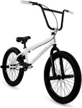 Elite BMX Bicycle 20” & 16" Freestyle Bike - Stealth and Peewee Model Sporting Goods > Outdoor Recreation > Cycling > Bicycles Elite Bicycles Stealth White 20" 