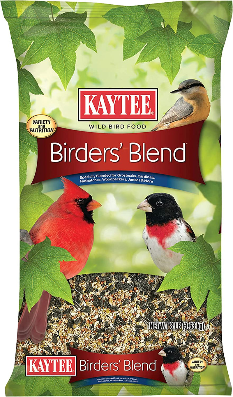 Kaytee Birders Blend Bag 8 Pounds Animals & Pet Supplies > Pet Supplies > Bird Supplies > Bird Food Kaytee 8 Pounds  