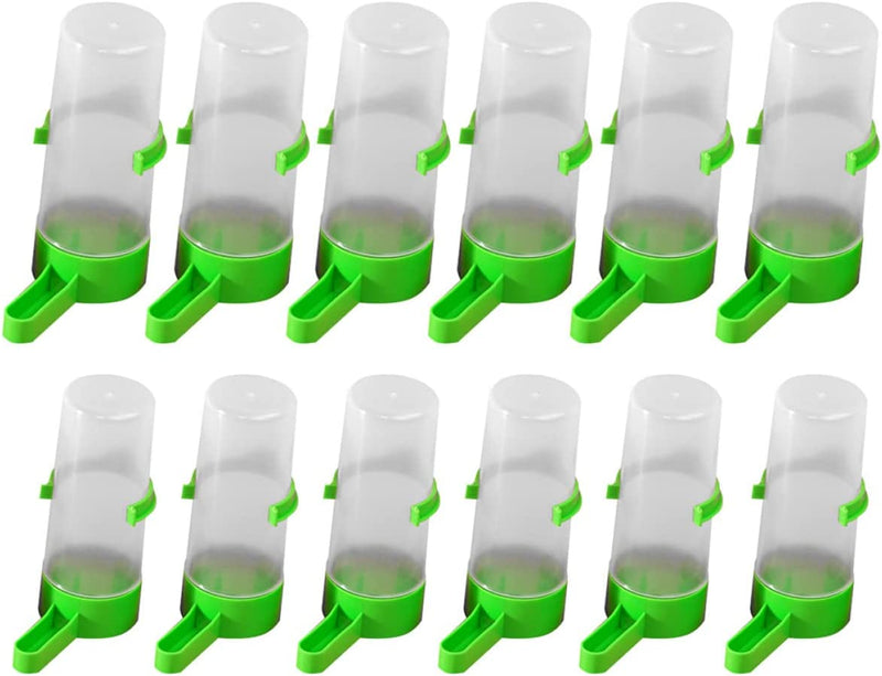 Generic 40 Pcs Water + for Portable Dispenser Bird Cage- Medium* Automatic Hnging Fountain Clip Parrot Small* Medium Food Cockatiel Budgie Cup Waterer with Birds Watering Cage Supplies Animals & Pet Supplies > Pet Supplies > Bird Supplies > Bird Cage Accessories > Bird Cage Food & Water Dishes generic Assorted Color 9X4X3cm 