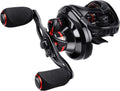 Kastking Megajaws Baitcasting Fishing Reel, New Automag Dual Braking System Baitcaster Fishing Reel, Only 6.7Oz, 17.64 Lbs Carbon Fiber Drag, 11+1 Shielded BB, High Speed 5.4:1 to 9.1:1 Gear Ratios Sporting Goods > Outdoor Recreation > Fishing > Fishing Reels KastKing A:Right Handed-Blacktip-7.2:1  